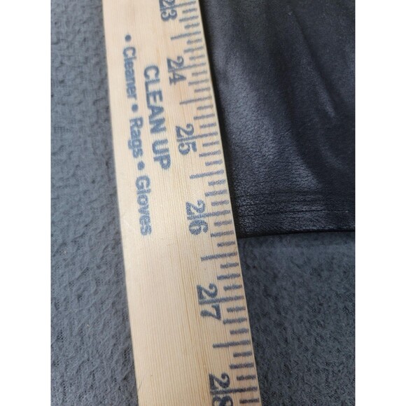 Spanx Leggings Womens Medium Black Faux Leather High Waisted Shaping Pull On - Picture 3 of 12